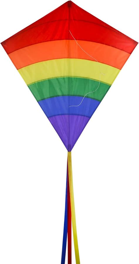 Mumoo Bear Huge Rainbow Kite For Children And Adults Very Easy To Fly Kite Stable In Low Winds Great Outdoor Toy For Beginners Makes A Great Gift. . Amazon kite
